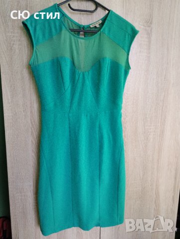 Зелена рокля S размер ,20 лв., снимка 3 - Рокли - 43622249