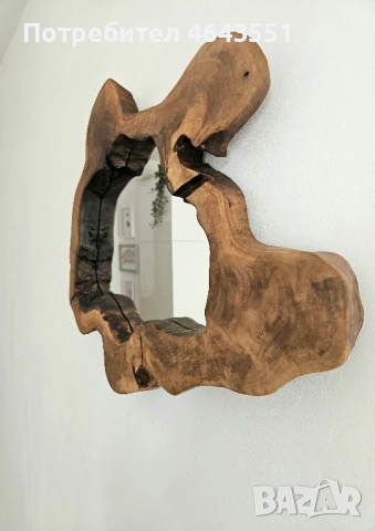 Огледало с жив ръб - Орех , снимка 4 - Огледала - 52318203