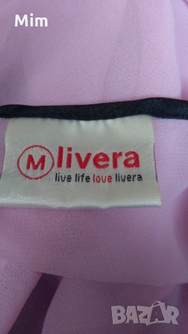 Livera M комплект сладко розово с черна дантела и черни полупрашки, снимка 5 - Корсети, бюстиета, топове - 28755810