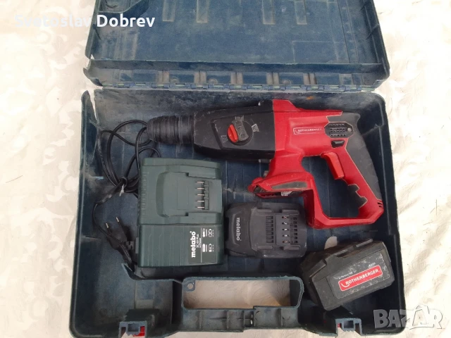 акумулаторен перфоратор a Rottenberger, Metabo 18v