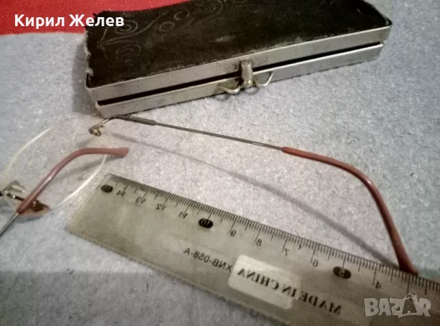 СТИЛНИ ЕЛЕГАНТНИ ДИОПТРИЧНИ ОЧИЛА с КЪРПИЧКА и ОРНАМЕНТИРАН СТАР ВИНТИДЖ КАЛЪФ 47731, снимка 5 - Слънчеви и диоптрични очила - 47465640