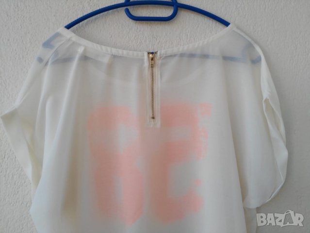 Блуза от шифон S, снимка 3 - Тениски - 27644724