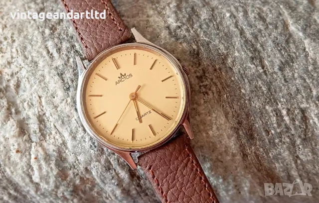 Колекционерски часовник Arctos, quartz, отличен, снимка 3 - Антикварни и старинни предмети - 47425841