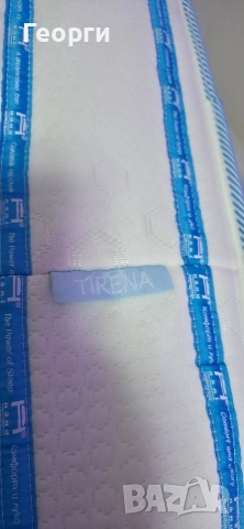 Легло 120см. на 200 см. с кожена табла, снимка 3 - Спални и легла - 53488796