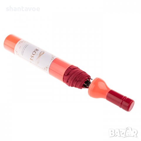 Чадър с форма на бутилка вино (бяло или розе), снимка 10 - Други - 36582739