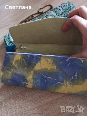 Чанта от естествена кожа , снимка 3 - Чанти - 32664228