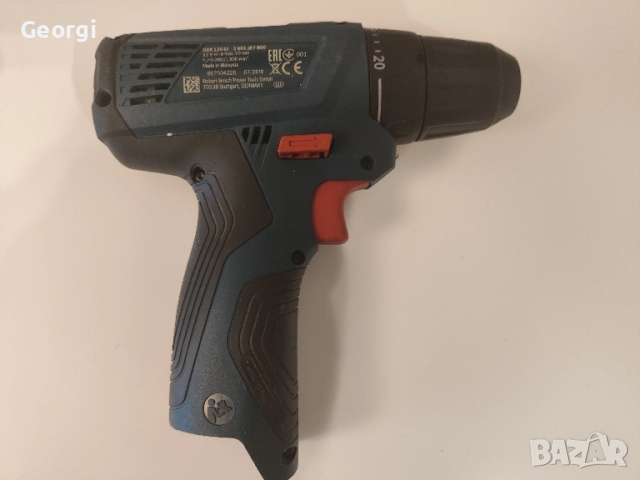 Винтоверт или импакт драйвър син Bosch 12 v, снимка 2 - Винтоверти - 52184112