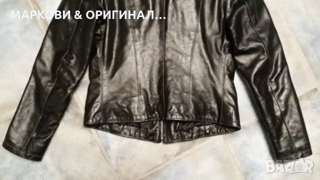 Дамско кожено яке/ест.кожа М/Л-рр./Италия, снимка 6 - Якета - 27333376