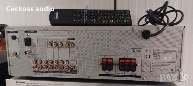 Ресивър SONY STR-DE495P с дистанционно , снимка 4 - Ресийвъри, усилватели, смесителни пултове - 52025046