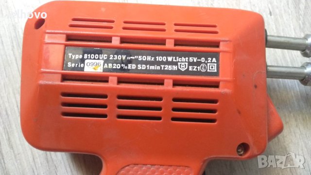 Поялник Weller 8100UC 100W, снимка 5 - Поялници и запояване - 40434395