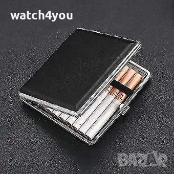 НОВА ЛУКСОЗНА ТАБАКЕРА ЗА ЦИГАРИ.ТАБАКЕРИ ЗА ЦИГАРИ.КОЖЕНА ТАБАКЕРА.TABAKERI ZA TZIGARI.TABAKERA ТОП, снимка 4 - Табакери - 48240504