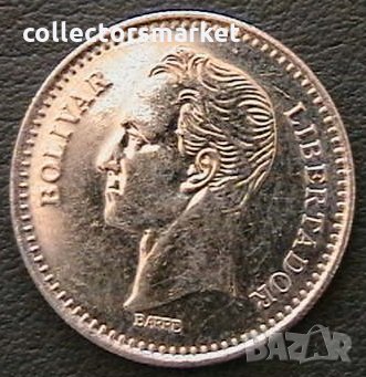 25 центимо 1989, Венецуела, снимка 2 - Нумизматика и бонистика - 28296026