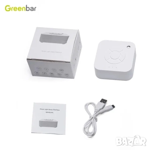 до 36 часа работа Устройство за бял шум, уред за успокоение на бебе, снимка 5 - Други - 52070812