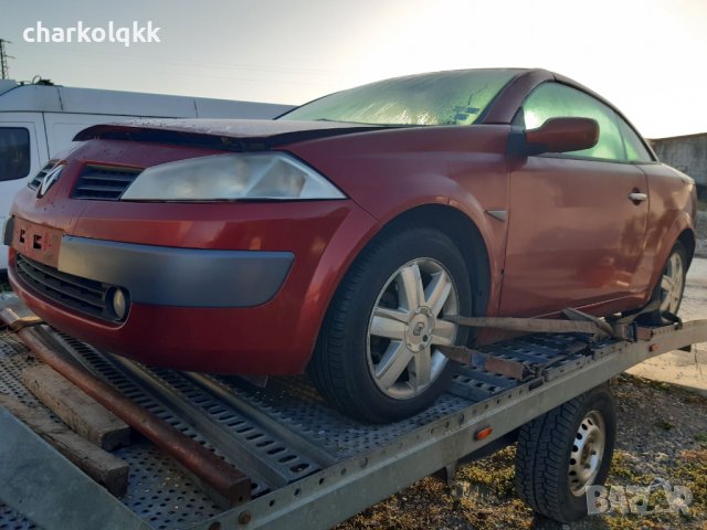 Рено меган кабрио на части 1.9, снимка 6 - Автомобили и джипове - 38530399