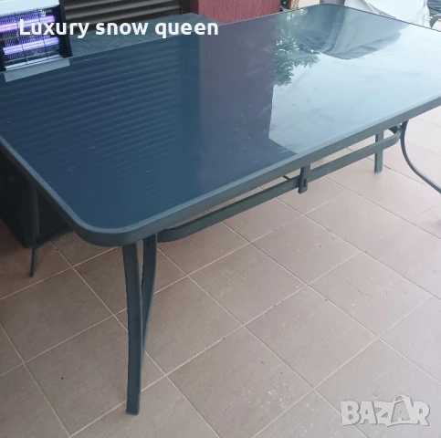 градинска маса 160см , снимка 2 - Градински мебели, декорация  - 50595167