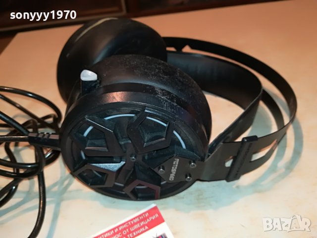 motospeed headphones mic-usb-внос swiss 0306222137, снимка 4 - Слушалки за компютър - 36973938
