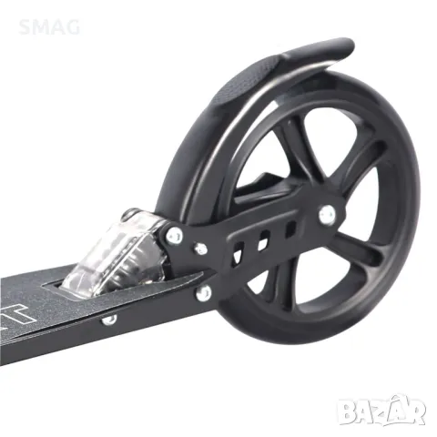 Черна алуминиева тротинетка S_1233246, снимка 4 - Скутери и тротинетки - 48568188