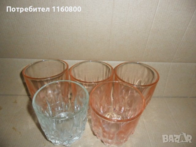 Чаши дебело стъкло, снимка 2 - Чаши - 38437207