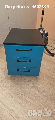 ношно шкафче на колелца и 3 бр. чекмеджета, снимка 3 - Скринове - 52394242