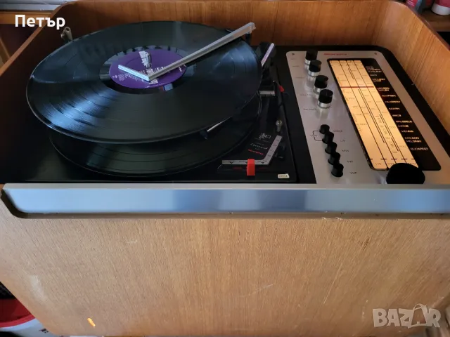 Радио Грамофон Garrard 2025TC- MURPFY A960SR stereo cube 1968г