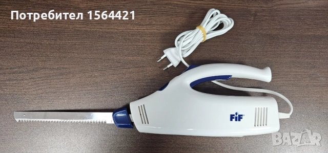 електрически нож за рязане на хляб, 180W, 2 ножа, Германия, снимка 5 - Други инструменти - 52073595