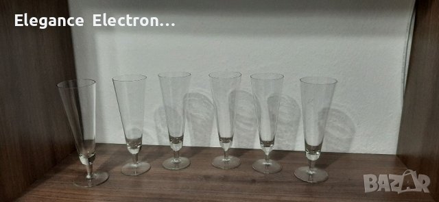 6бр. Чаши  за Шампанско  23см