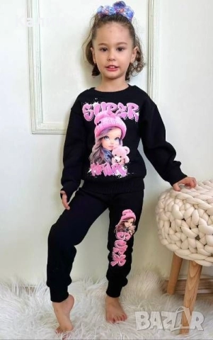 Ватирани детски комплекти за момиченца - няколко десена - 32 лв., снимка 5 - Детски комплекти - 52546773