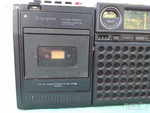 SANYO M 2430 F, снимка 3 - Радиокасетофони, транзистори - 28909449