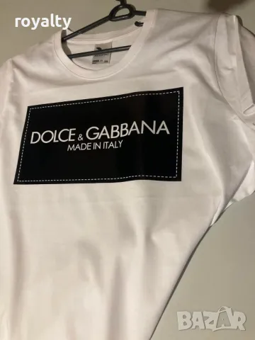 Dolce & Gabbana унисекс тениски, снимка 1 - Тениски - 49460732