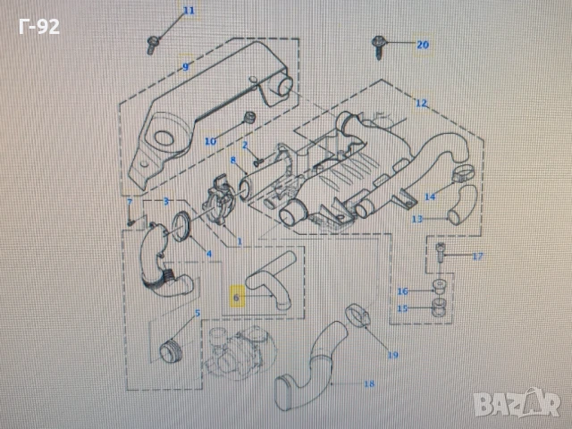 STC4559XXX**NEU**LAND ROVER**FREELANDER I*1998-2006МАРКУЧ ОТ ИНТЕРКУЛЕР КЪМ ВСМУКАТЕЛНИТЕ ТРЪБИ**, снимка 5 - Части - 50710778