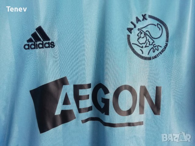 Ajax Amsterdam Adidas оригинална фланелка тениска Аяск 2011/2012 размер М , снимка 4 - Тениски - 36849352