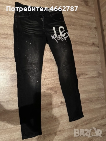 Dsquared2-Оригинални мъжки дънки номер 52/размер Л