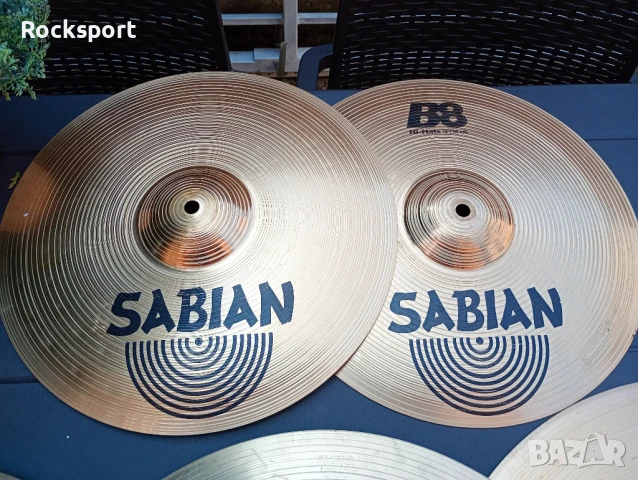 Sabian B8 Big Cymbal set, снимка 2 - Ударни инструменти - 50740155