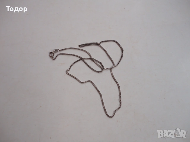 Сребърна верижка колие 17, снимка 6 - Колиета, медальони, синджири - 53305310