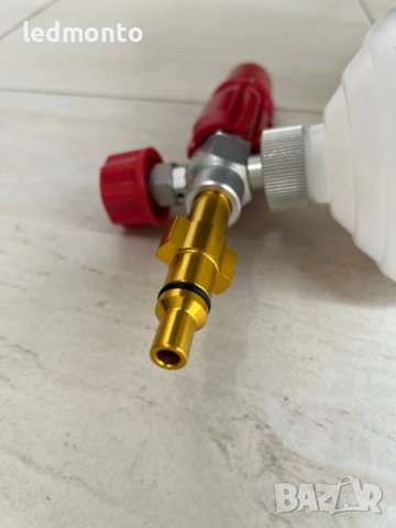 Пенообразувател с дюза за пяна водоструйката  Парксайд  Керхер Бош дюза водоструйката