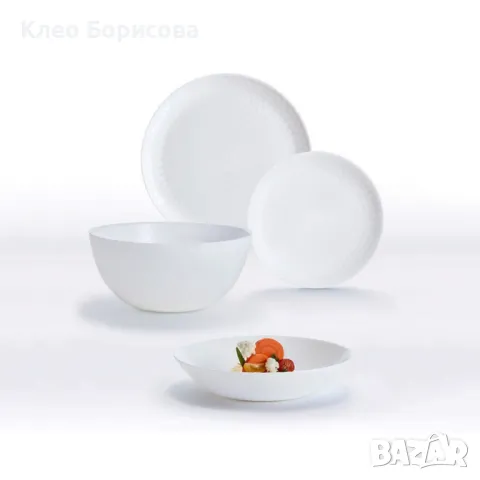 Сервиз за хранене, 19 части, Luminarc Pampille, Q6158, снимка 1