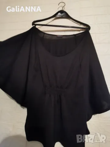 СТРАХОТНА ТУНИКА РЪКАВ ПЕПЕРУДА ПЛЕТИВО 2XL, снимка 4 - Туники - 48571956