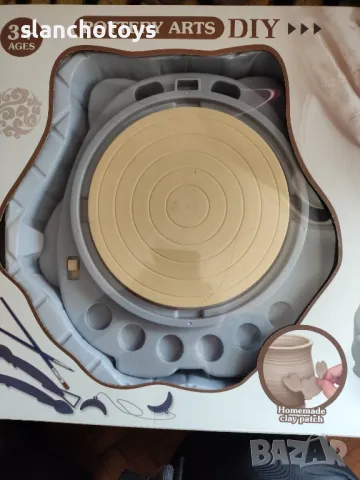 Голямо грънчарско колело,2скорости, снимка 6 - Играчки за стая - 49283997