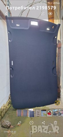 Претапициран таван с плат алкантара, цвят черен за голф 4, снимка 3 - Автотапицерски - 43989761