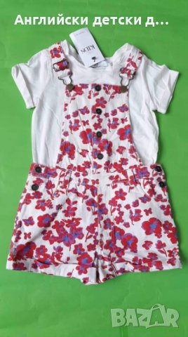 Английски детски гащеризон-M&S, снимка 1 - Детски рокли и поли - 36862550