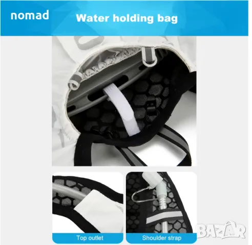 -60% Ултра лека раница за бягане | Светлоотразителна, Удобна, Сигурна, снимка 8 - Раници - 49432461