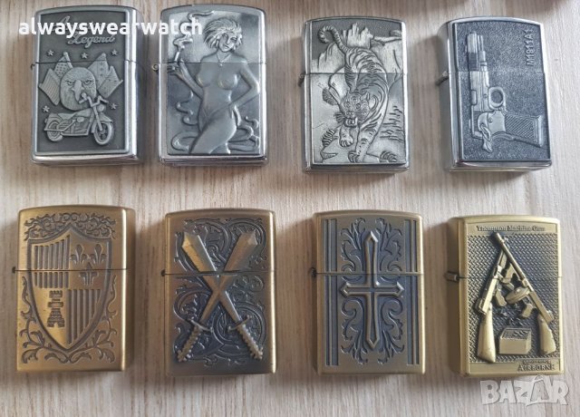 Колекция от Запалки / различни модели - тип Zippo, газови, бензинови, снимка 4 - Колекции - 24308919