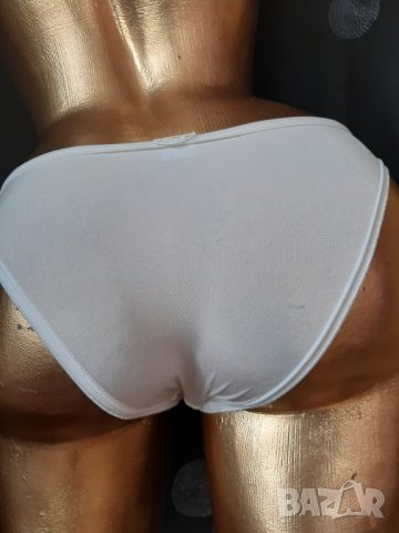 Sloggi S бяла еластична бикина, снимка 6 - Бельо - 28979028