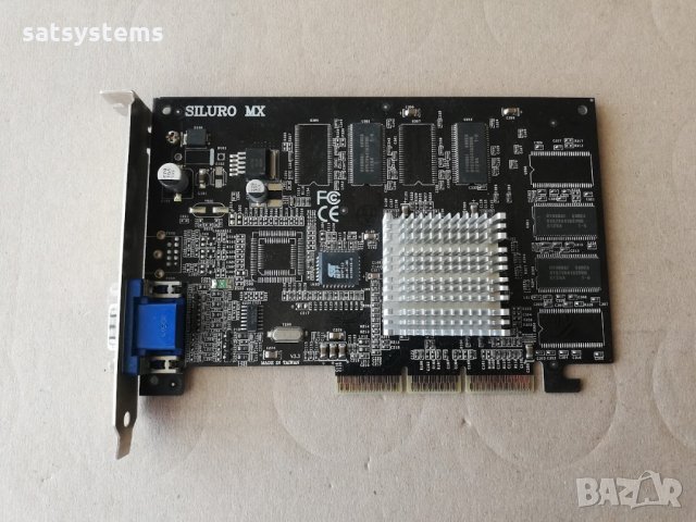 Видео карта NVidia GeForce 2 Abit Siluro MX200 32MB SDR 64bit AGP, снимка 1 - Видеокарти - 35239844