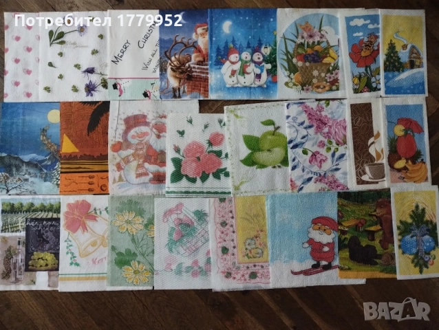 Колекция от салфетки, снимка 10 - Колекции - 50320149