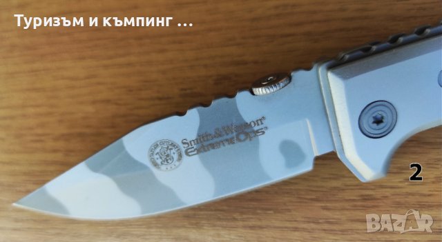 Сгъваем нож Smith&Wesson AT-4, снимка 9 - Ножове - 37004502