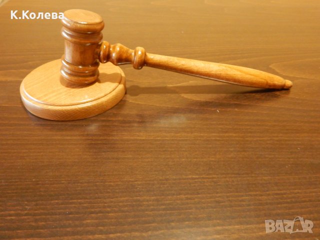 Съдийско чукче с наковалня, снимка 2 - Ръчно изработени сувенири - 33139277