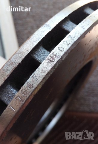 Спирачни дискове и накладки МВ клас А,В, снимка 3 - Части - 32527242