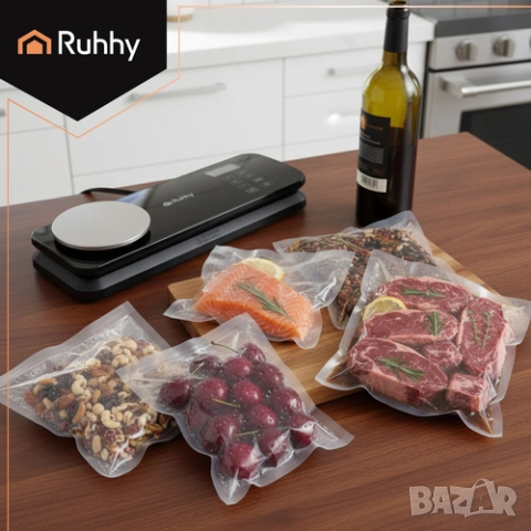 Машина за вакуумиране с везна / Уред за вакуумиране / Вакуум машина, снимка 8 - Други - 52243107