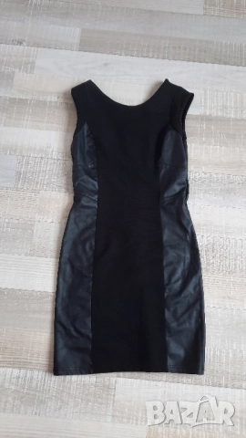 Черна секси рокля, снимка 4 - Рокли - 52394527